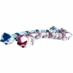 Baby Boo Caterpillar Pink Blue Beige Bright