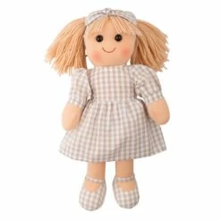 Other Rag Doll Beige Check Dress