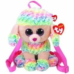 Beanie Boos Ty Beanie Boos Backpack Rainbow Poodle