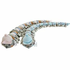 Baby Boo Caterpillar Pink Blue Beige Pastel Assorted