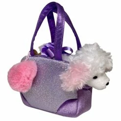 Other Plush In Bag Poodle In Purple Bag
