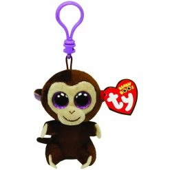 Beanie Boos Ty Beanie Boos Clips Coconut The Brown Monkey
