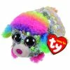 Beanie Boos Ty Beanie Boos Flippables Teeny Tys Rainbow Poodle