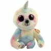 Beanie Boos Ty Beanie Boos Medium Plush Cooper Sloth With Horn