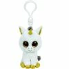 Beanie Boos Ty Beanie Boos Clips Pegasus The White Unicorn