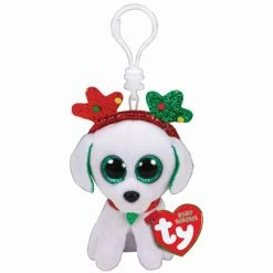 Beanie Boos Ty Beanie Boos Clips Christmas Sugar Dog With Antlers