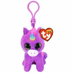 Beanie Boos Ty Beanie Boos Clips Rosette Purple Unicorn