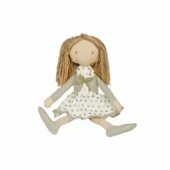 Baby Boo Soft Doll Long Legs Spotty Dress