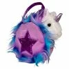 Other Plush In Bag Unicorn In Fluffy Purple Bag
