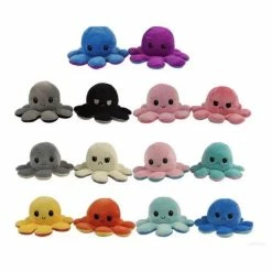 Other Mood Octopus Reversible Plush 20cm Assorted
