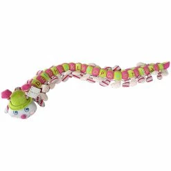 Baby Boo Caterpillar Pink & Lime Green Alphabet 160cm