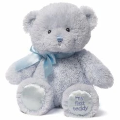 Gund My First Teddy Blue Small