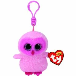 Beanie Boos Ty Beanie Boos Clips Twiggy The Pink Owl