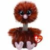 Beanie Boos Ty Beanie Boos Medium Plush Orson Brown Ostrich