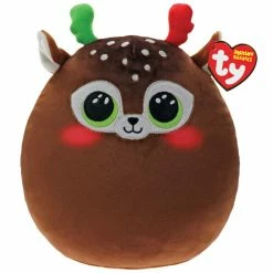 Beanie Boos Ty Beanie Boos Squish A Boo 14 Inch Xmas Minx Reindeer Brown