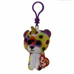 Beanie Boos Ty Beanie Boos Clips Giselle Leopard With Horn