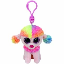 Beanie Boos Ty Beanie Boos Clips Rainbow Poodle